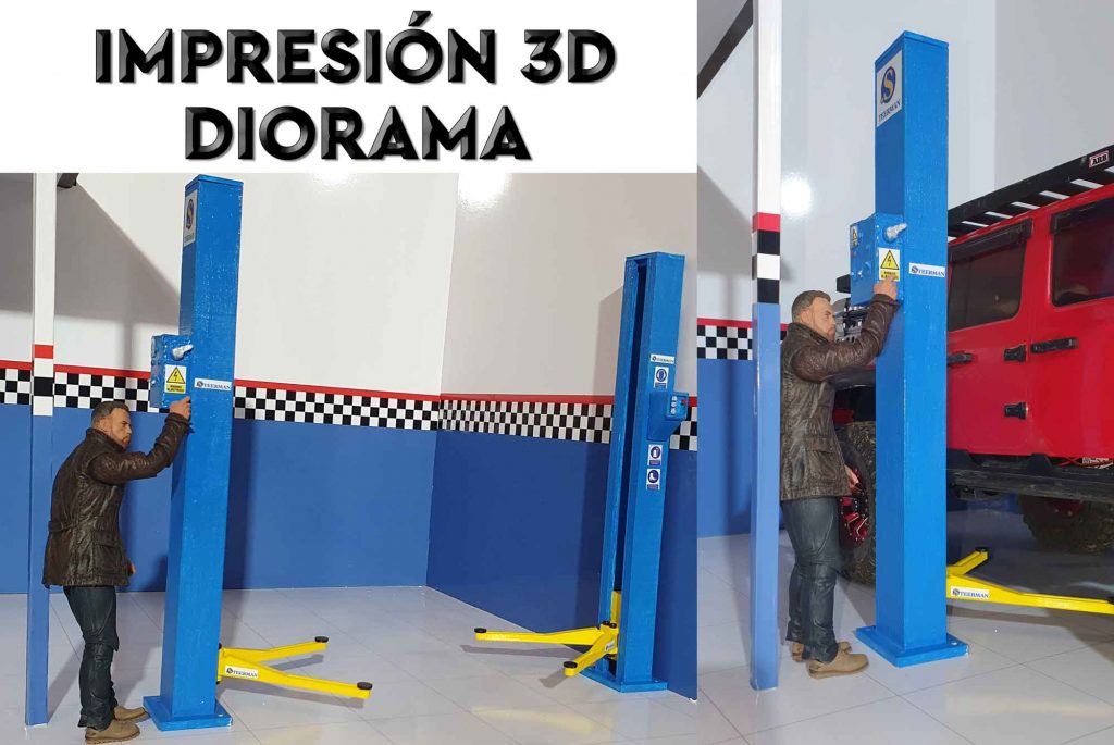 Impresión 3D diorama
