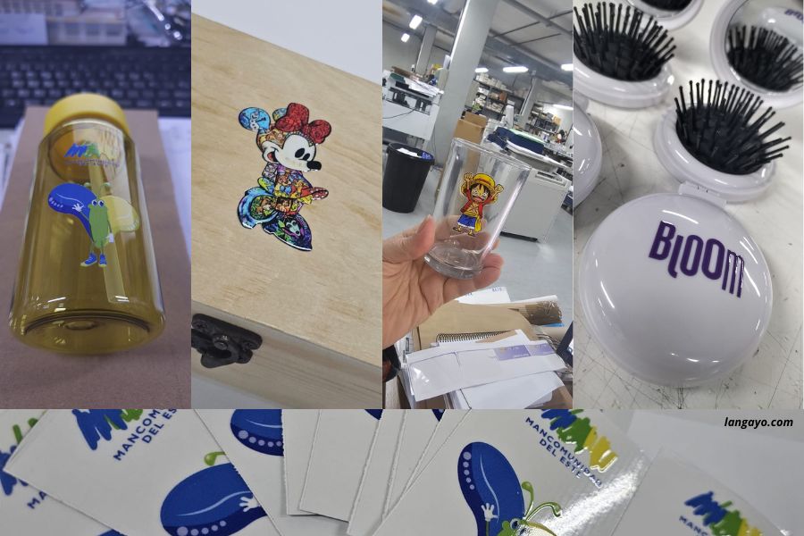 Decora tu hogar. Vinilos de corte Pegatinas UV DTF