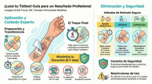 Calcomanias tattoos personalizados