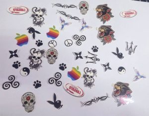 Calcomanias tattoos personalizados