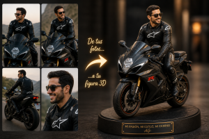 figura personalizada 3D hecha a partir de fotos en Madrid