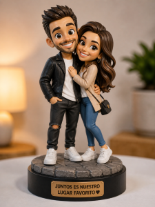 diferentes estilos de figuras personalizadas en 3D 
